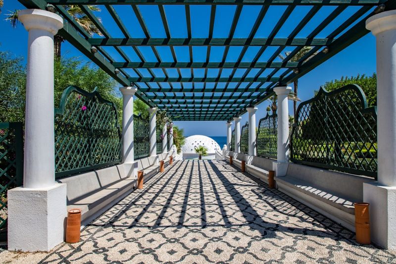 Die Therme Kallithea ist ein schönes Ziel für den Tag auf Rhodos auf eigene Faust