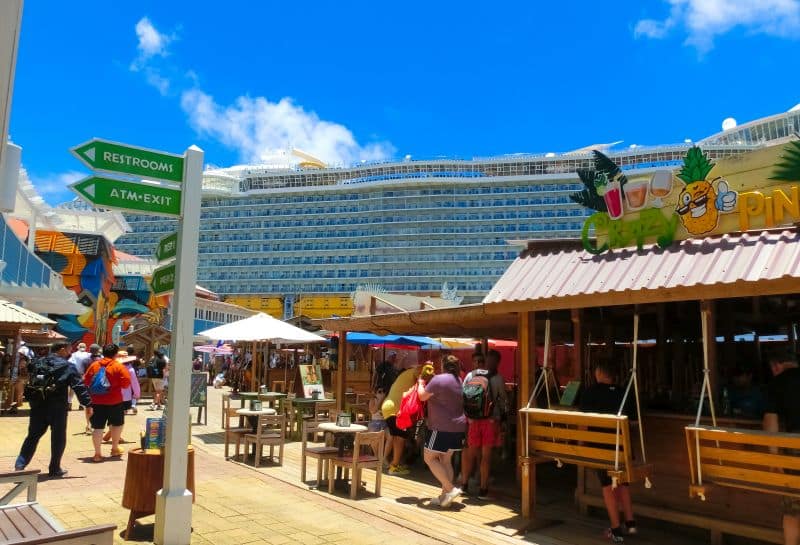 Town Center at Port of Roatan in Coxen Hole