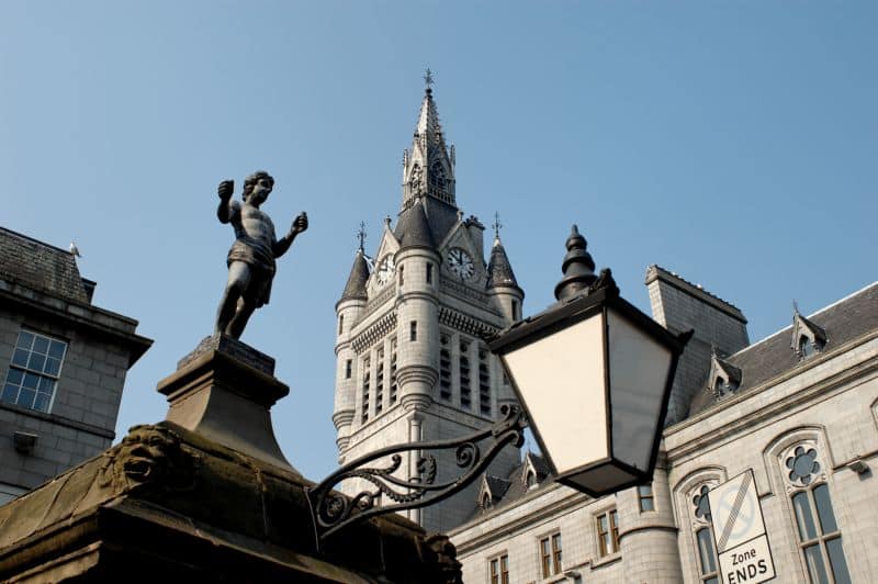 Landausflüge auf den Britischen Inseln führen auch nach Aberdeen