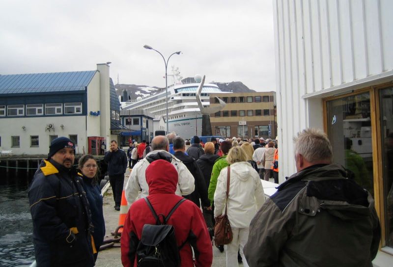 Unterwegs in Honningsvåg auf eigene Faust