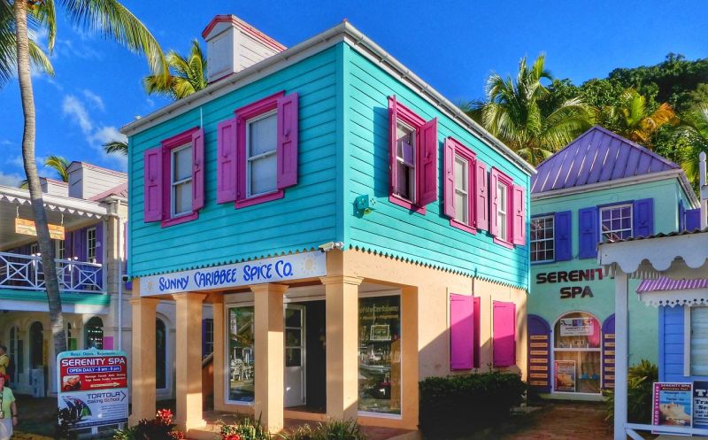 Unterwegs ind Road Town auf Tortola auf eigene Faust