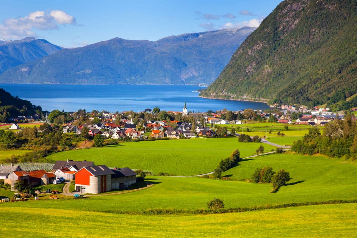 Vik am Sognefjord