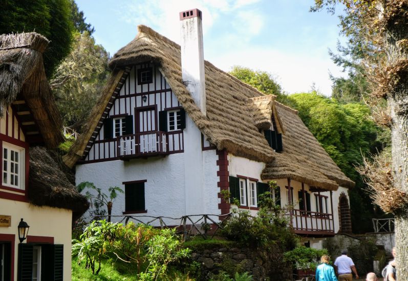 Das Forsthaus (Casa de Abrigo) im Parque Florestal das Queimadas