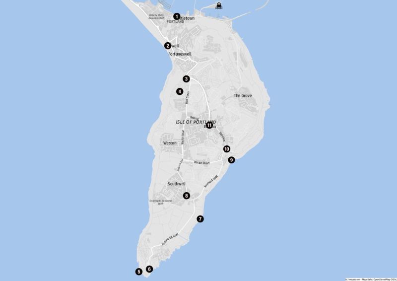 Wanderung auf der Isle of Portland